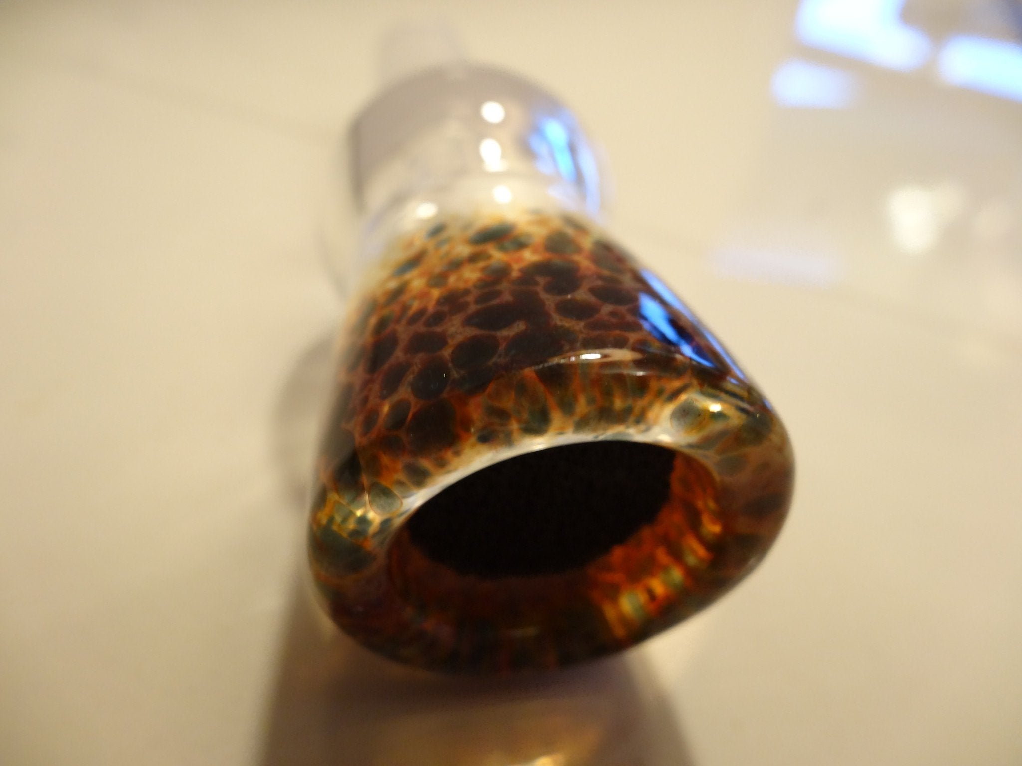 14mm Male Straight Vaporslide in Various Colours