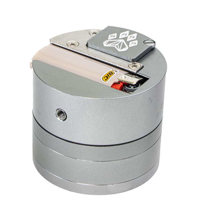 Combo Crusher 6-in-1 Herb Grinder Hand Pipe from Wolf Grinders