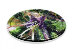 Be Lit Round Rolling Trays