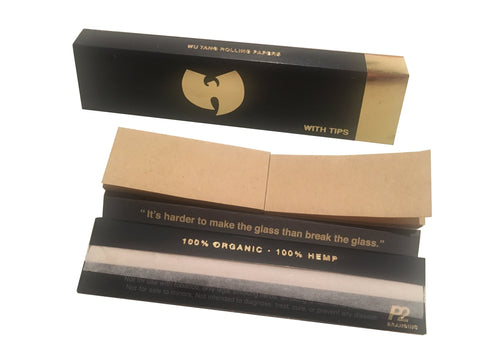 Wu Tang Rolling Papers With Tips